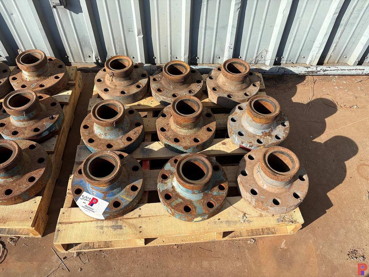 Used (9X$) 4” WECO FLANGES