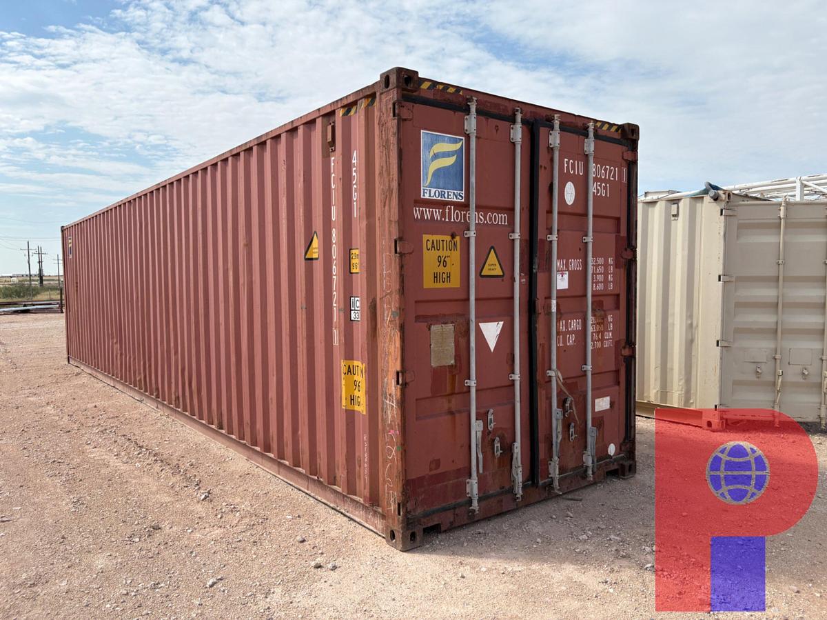 Used 40’ X 8’ X 9.5’ SEA CONTAINER