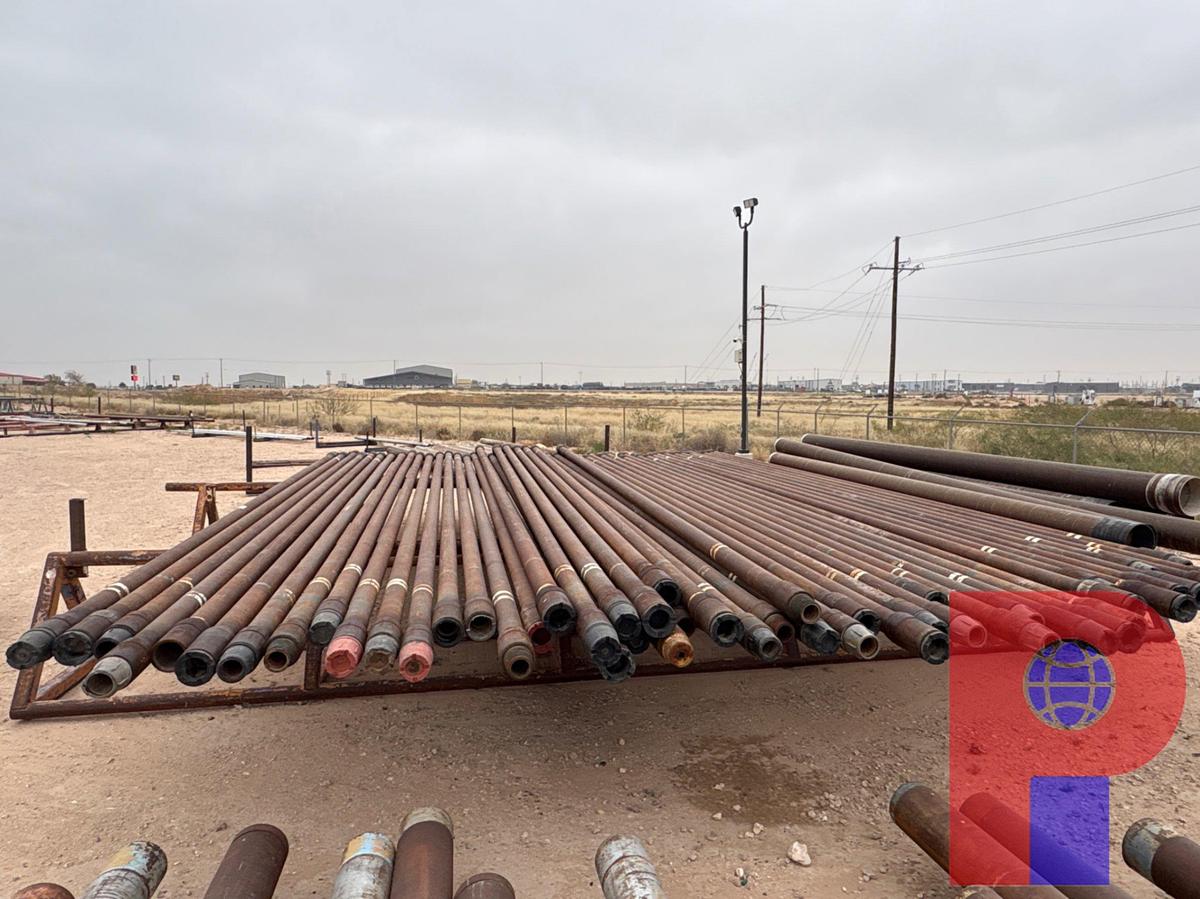 Used (1,560 X $) 1,560FT (52 JTS) OF 5” DOUBLE WHITE BAND DRILL PIPE