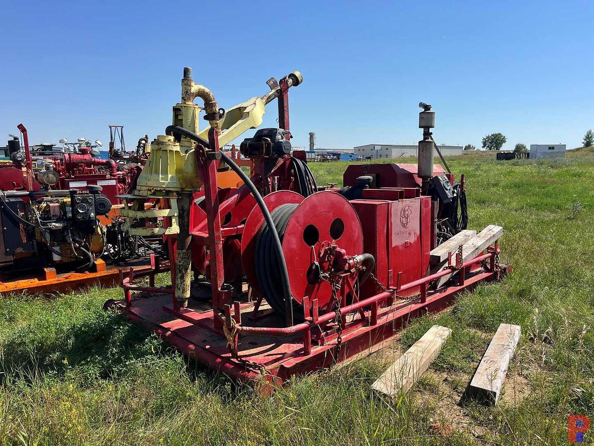 Used BOWEN 80 TON 2.5 POWER SWIVEL P/B CATERPILLAR C4.4, SKIDDED