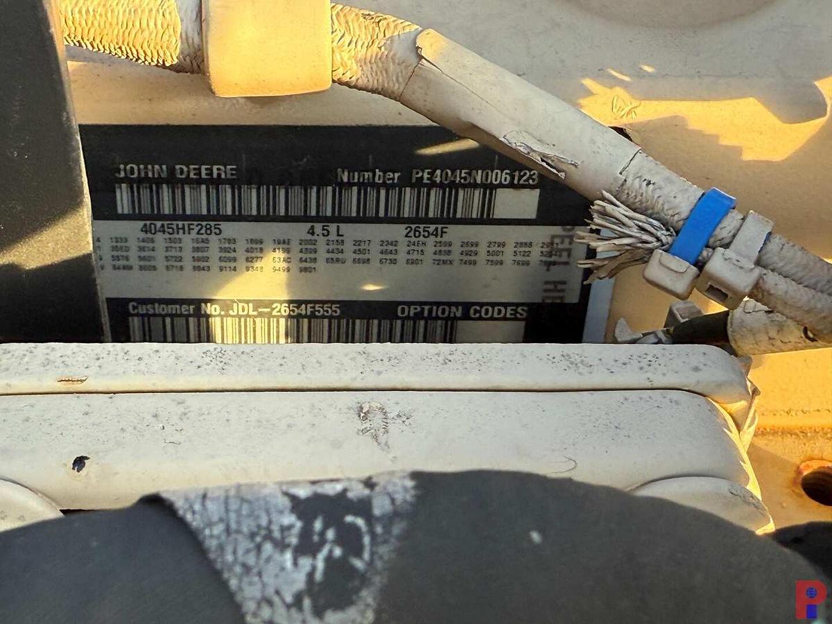 Used JOHN DEERE 4045HF285 4.5L HYDRAULIC POWER UNIT SKIDDED