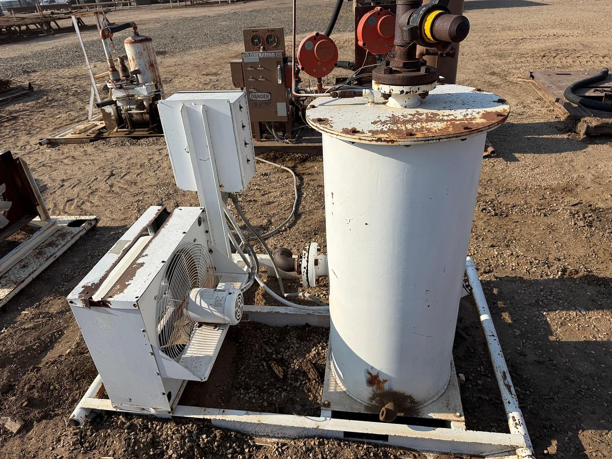 Used (3) SKIDDED AIR COMPRESSOR STATIONS INCOMPLETE F/ PARTS