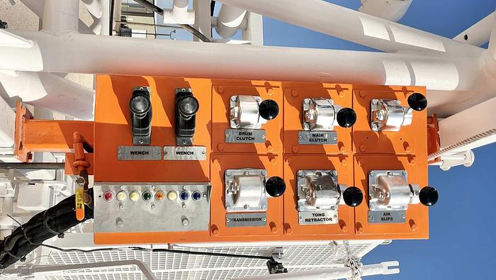 Used 1981 FRANKS 1287 DD 96’-215K 5-AXLE WELL SERVICE WORKOVER RIG TX PLATE 59P 355