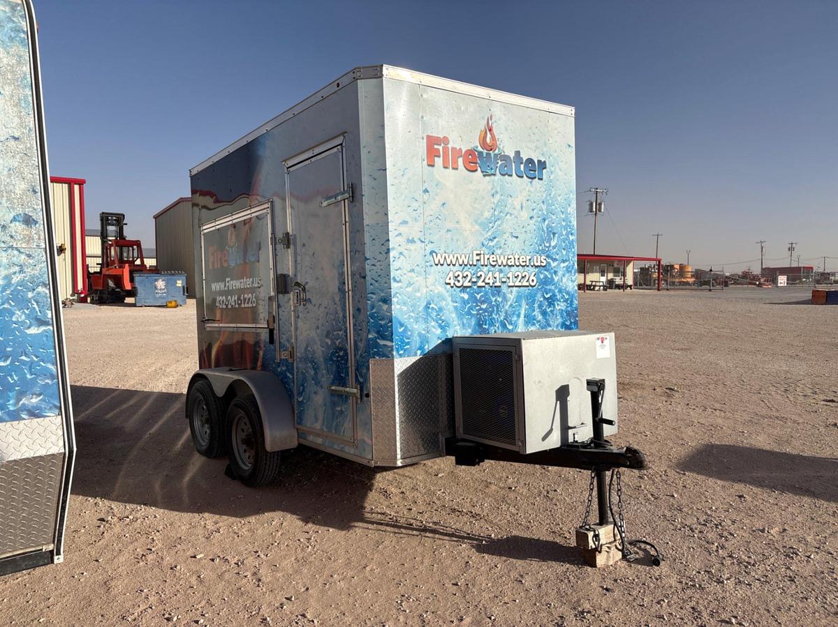 Used 2019 SALVATION CUSTOM BUILT 8X10 T/A MOBILE BRACKISH WATER TREATMENT SYSTEM 10000GPD