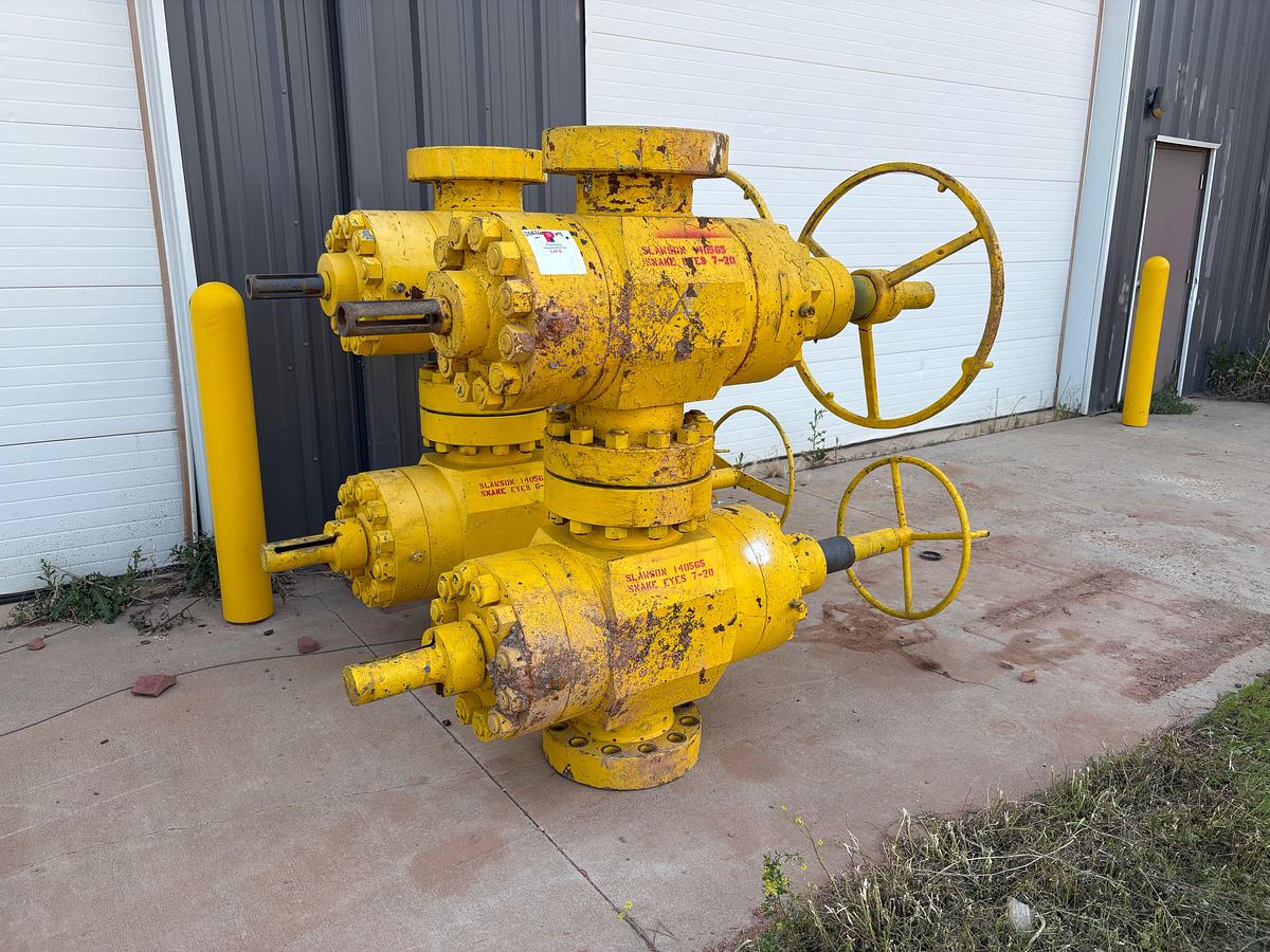 Used (4x$) 7-1/16” 10k frac valves