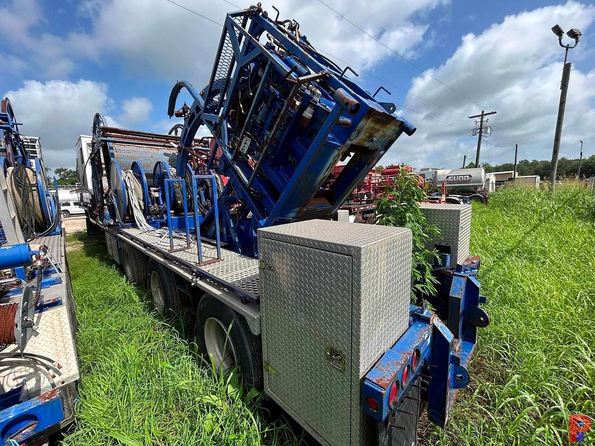 Used 1995 LEADER ENERGY COILED TUBING UNIT ON TRI AXLE TRAILER