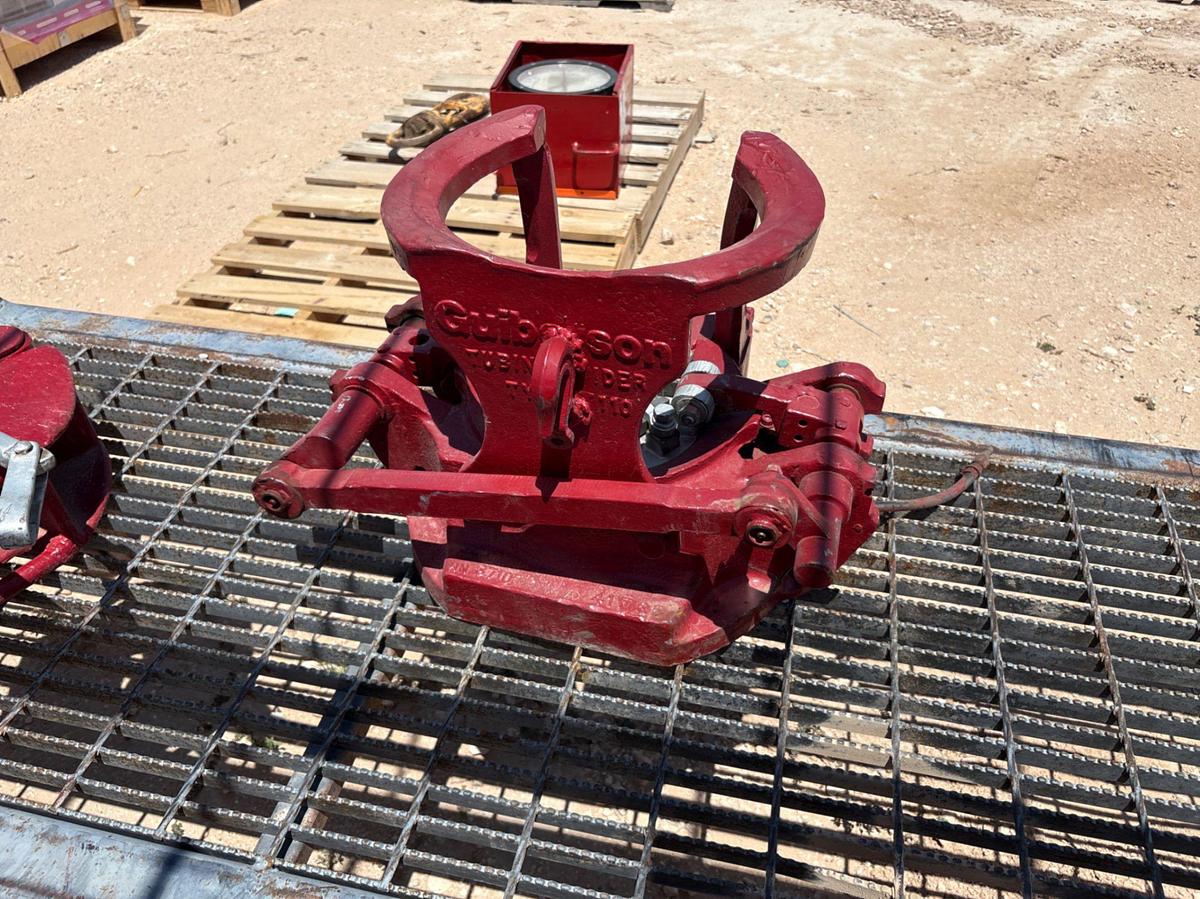 Used GUIBERSON type T110 pneumatic tubing spider dressed f/ 3-1/2”