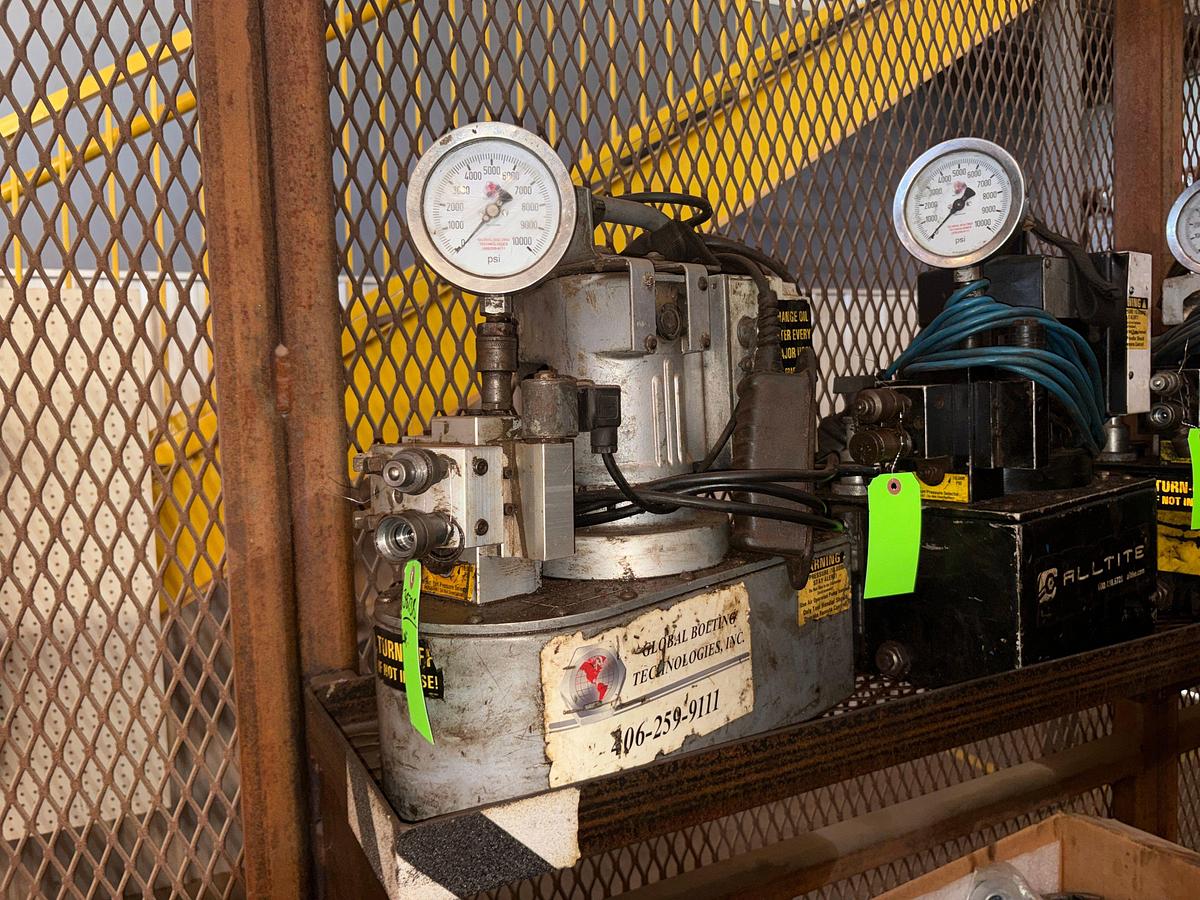 Used Global bolting technologies 10k psi hydraulic power pack
