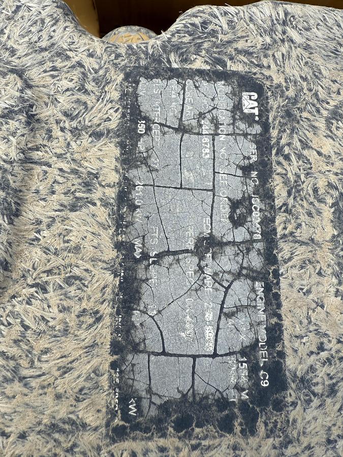 Used TULSA TT250 3K WP TRIPLEX WELL SERVICE PUMP SKIDDED P/B CATERPILLAR C9