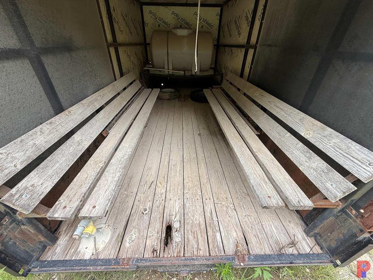 Used 2012 MAXEY WELDING 16’ T/A BUMPER PULL COOL DOWN TRAILER