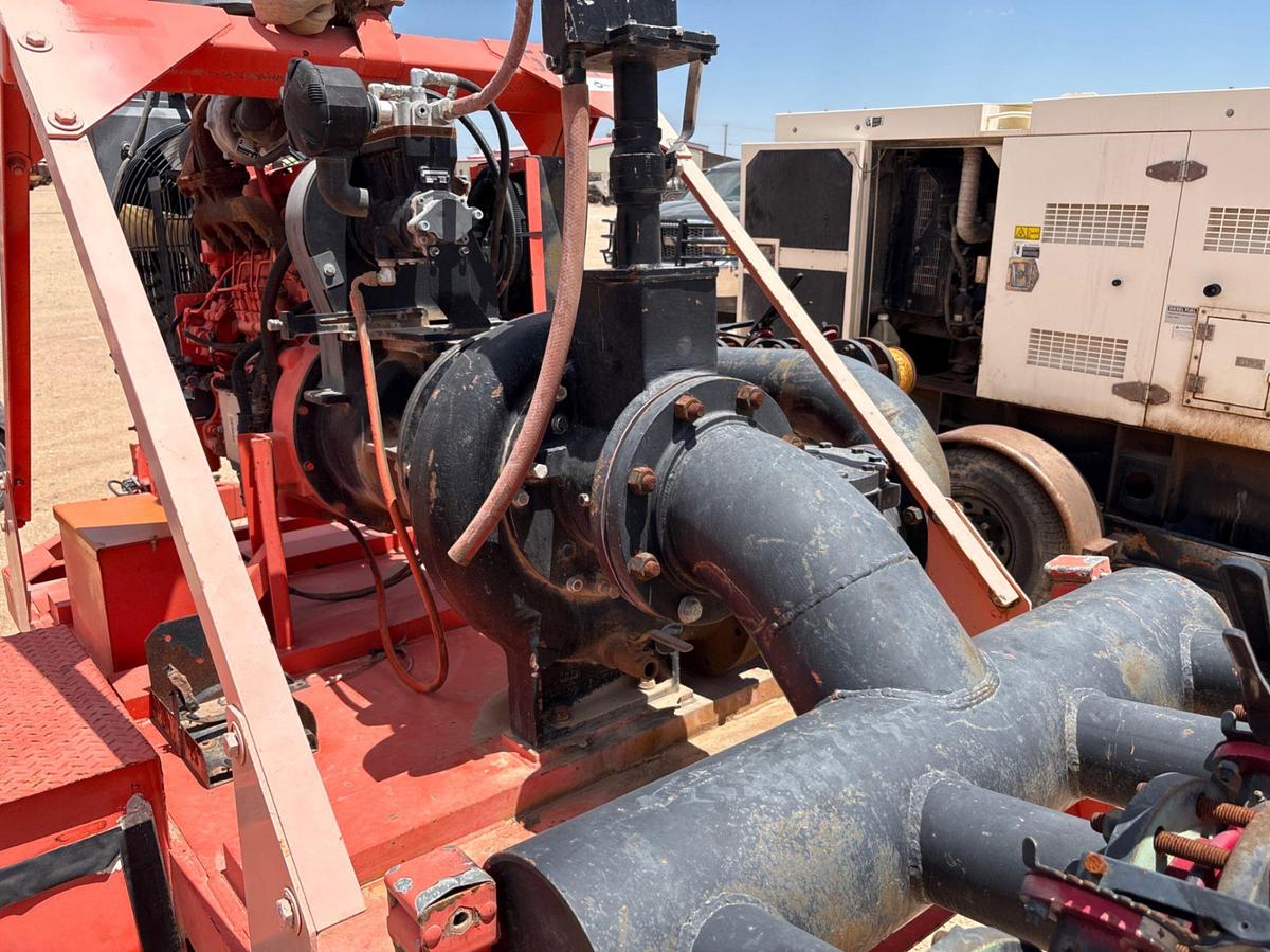 Used 2011 GODWIN PUMPS WATER TRANSFER PUMP MTD ON S/A BUMPER PULL TRAILER