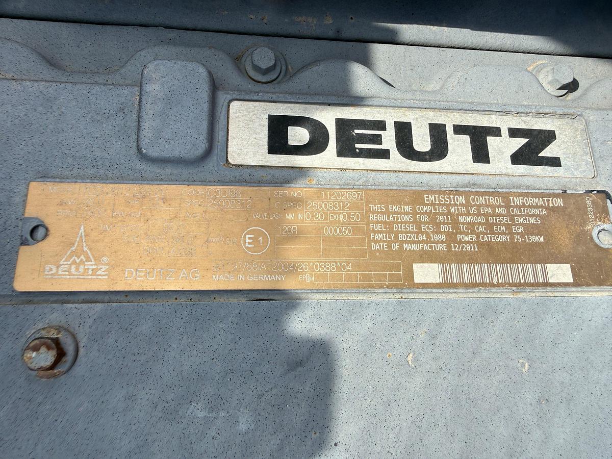Used GARDNER DENVER FCFXXU 5x8 DUPLEX MUD PUMP P/B DEUTZ 131-HP DIESEL ENGINE SKIDDED