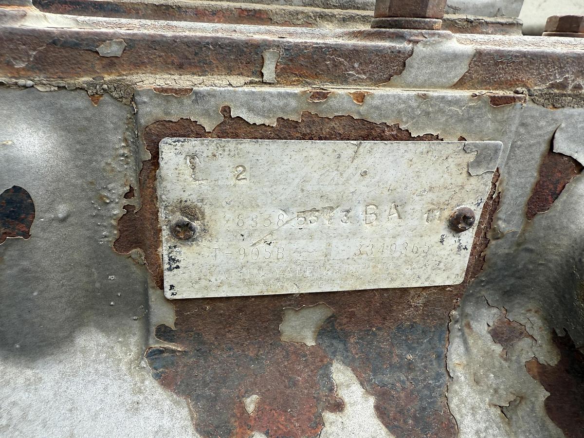 Used TULSA TT250 3K WP TRIPLEX WELL SERVICE PUMP SKIDDED P/B CATERPILLAR C9