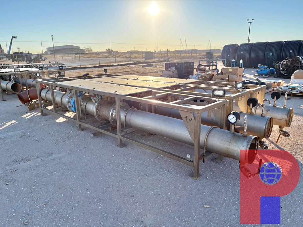 Used (3X$) 12” X 18.5’ STAINLESS STEEL FLOW METERS