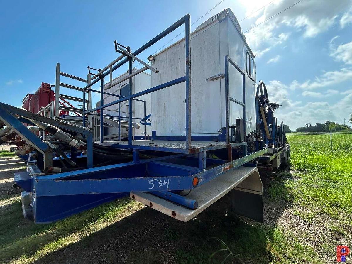 Used LEADER ENERGY COILED TUBING UNIT ON TRI AXLE TRAILER