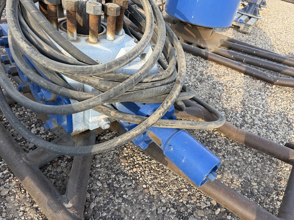 Used 7-1/16 TOWNSEND 5M 2-3/8 SGL STUD HYDRAULIC BLOWOUT PREVENTER, CHARTED