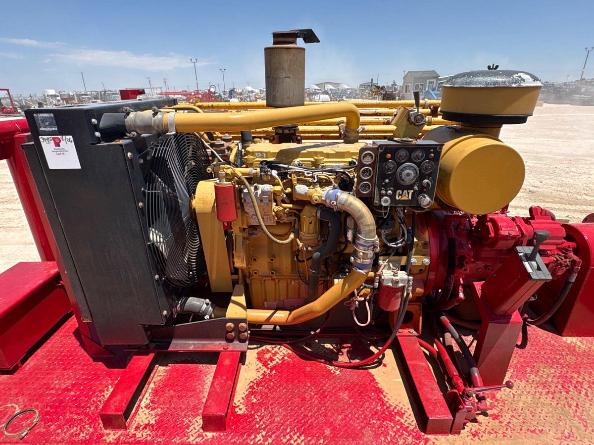 Used NOV 200T/JWS-340 pump unit, skidded