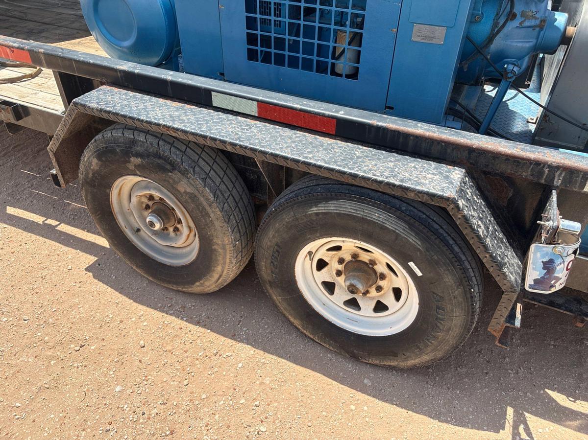 Used 2011 RELIABLE PUMPS T/A GOOSENECK 15K HYDROSTATIC TEST TRAILER