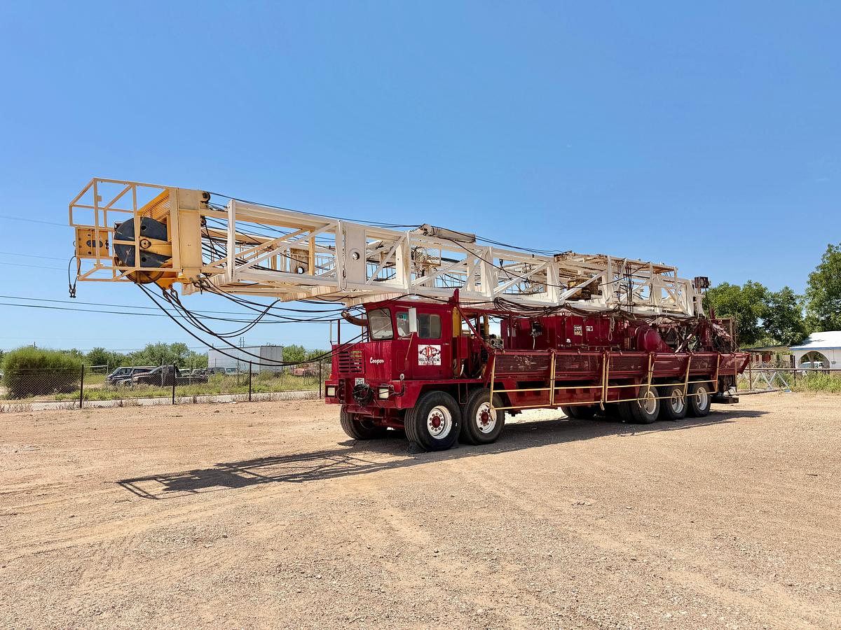 Used Cooper LTO 350 DD Well Service Rig w/ 97 x 200k Mast (Last Worked July 2026)