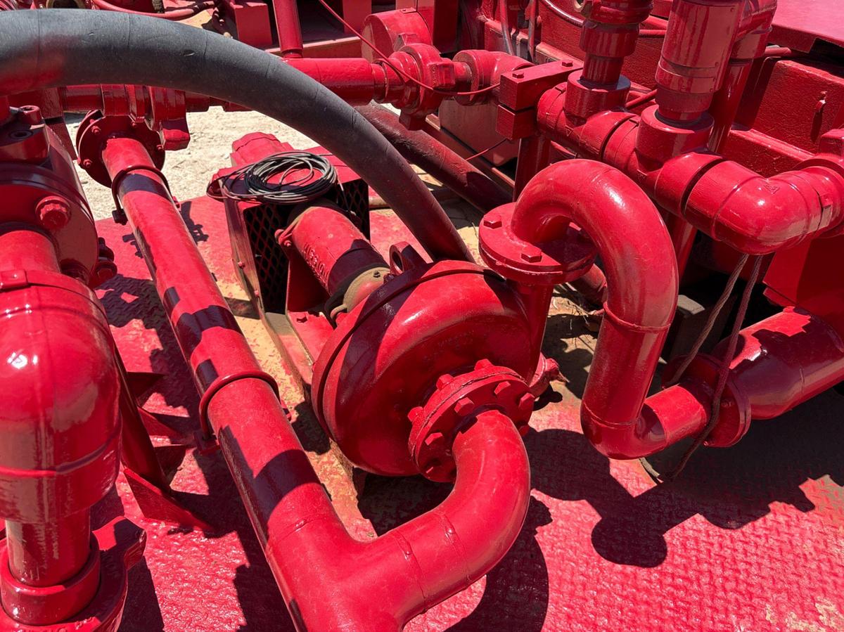 Used NOV 200T/JWS-340 pump unit, skidded