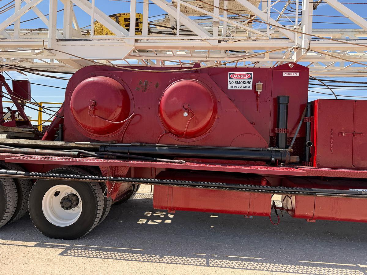 Used 1980 TAYLOR 4-AXLE WELL SERVICE RIG