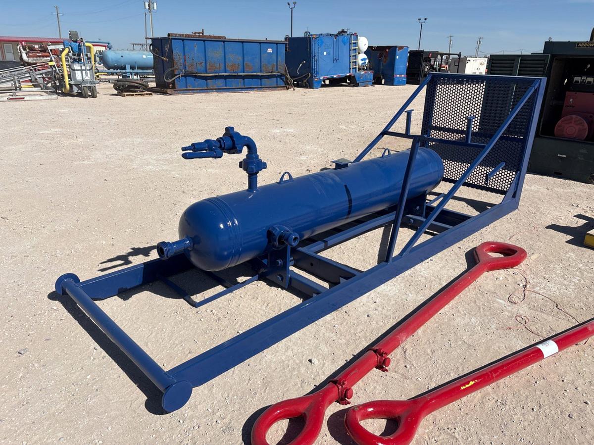 Used NTPV 18” x 96” 3,000PSI VERTICAL SAND SEPARATOR