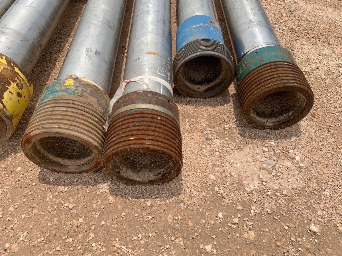 Used (21) 10ft Jts of 6” Stainless Wireline Lubricators