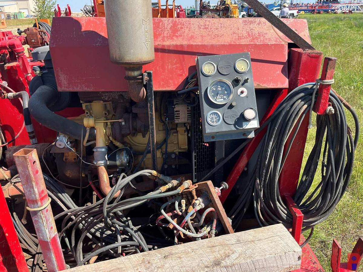 Used BOWEN 80 TON 2.5 POWER SWIVEL P/B CATERPILLAR C4.4, SKIDDED