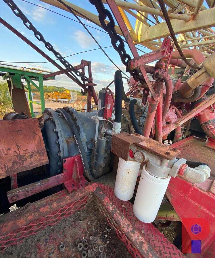 Used Franks 1287-160 DD 5 AXLE WELL SERVICE RIG