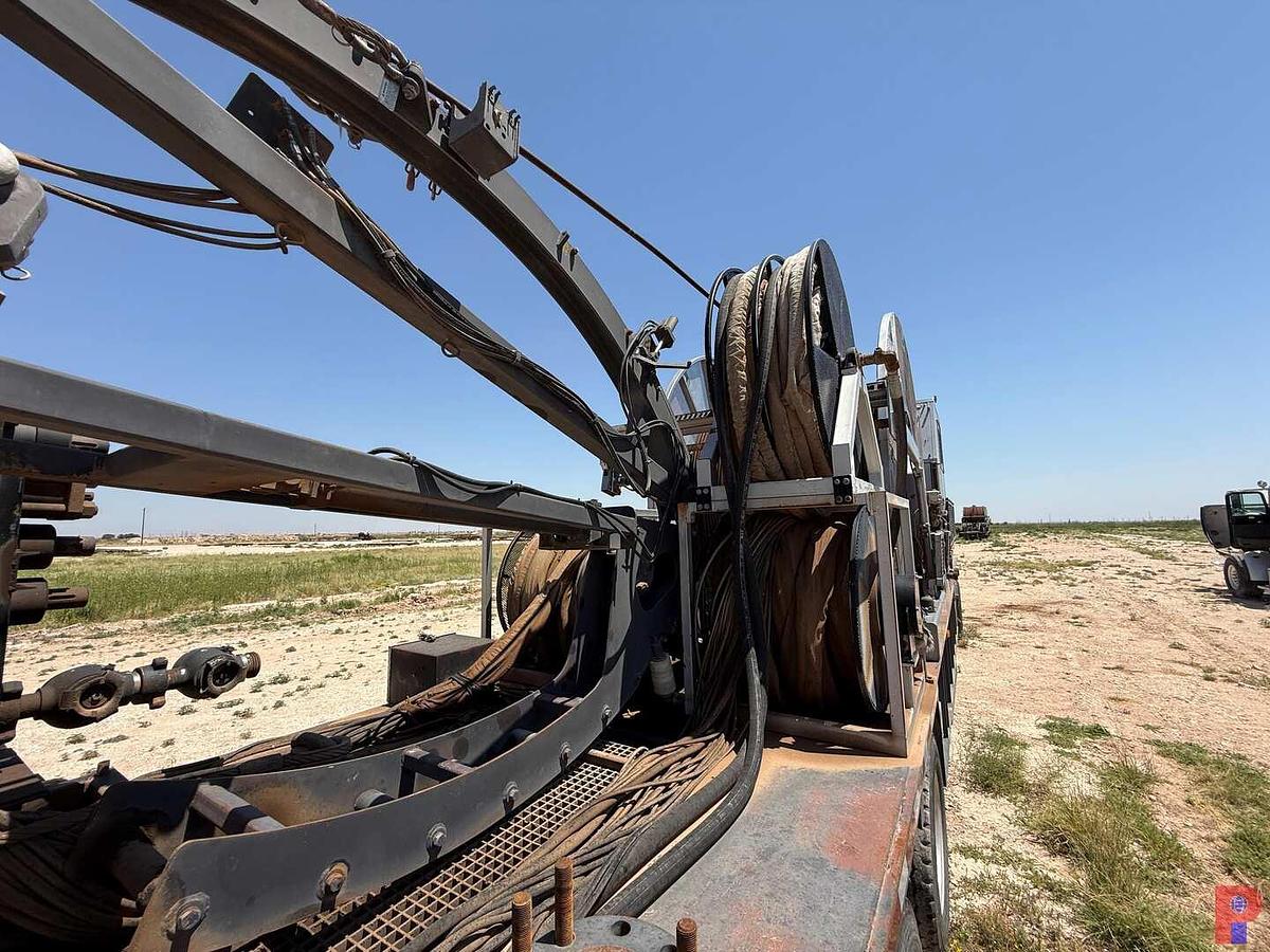 Used 2012 TOTAL EQUIPMENT AND SERVICE 15K 1-1/4” 4-AXLE COIL TUBING  TRAILER