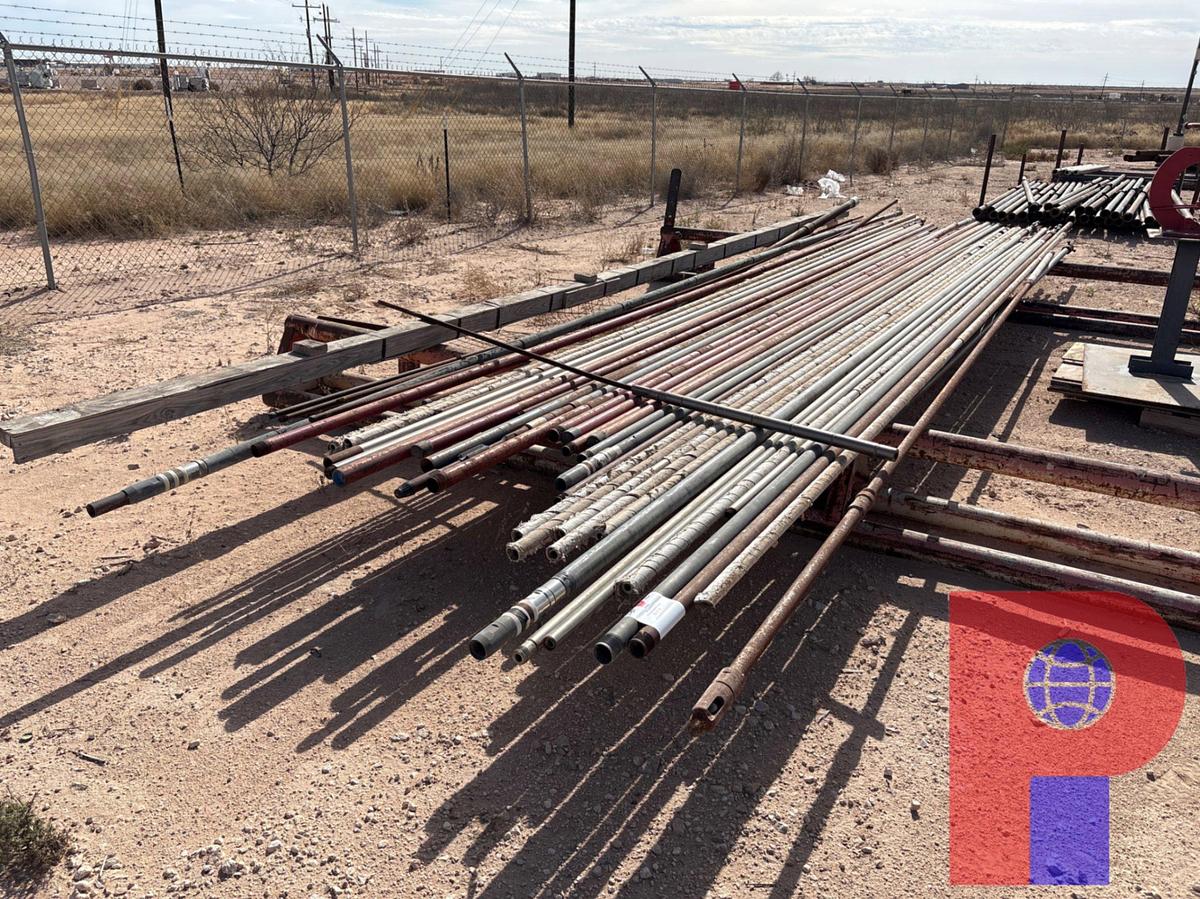 Used DOWNHOLE PUMP PACKAGE (40) assorted downhole pumps w/ parts, tools, racks, etc.