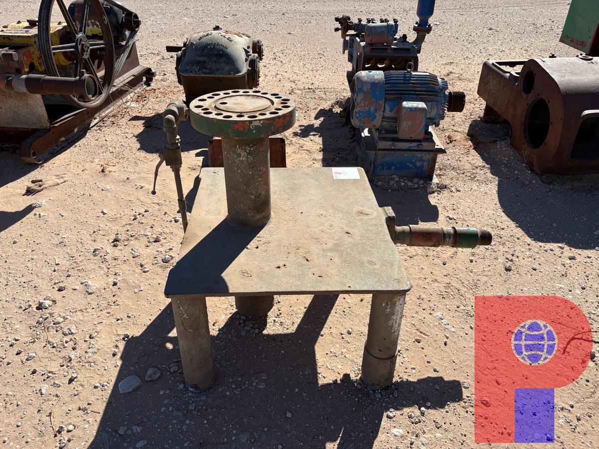 Used PRESSURE TEST UNIT & SHOP TABLE