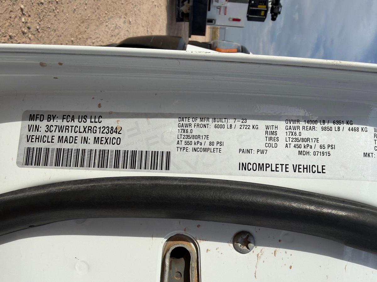Used 2024 RAM 3500 CREW CAB MECHANICS TRUCK. 4X4