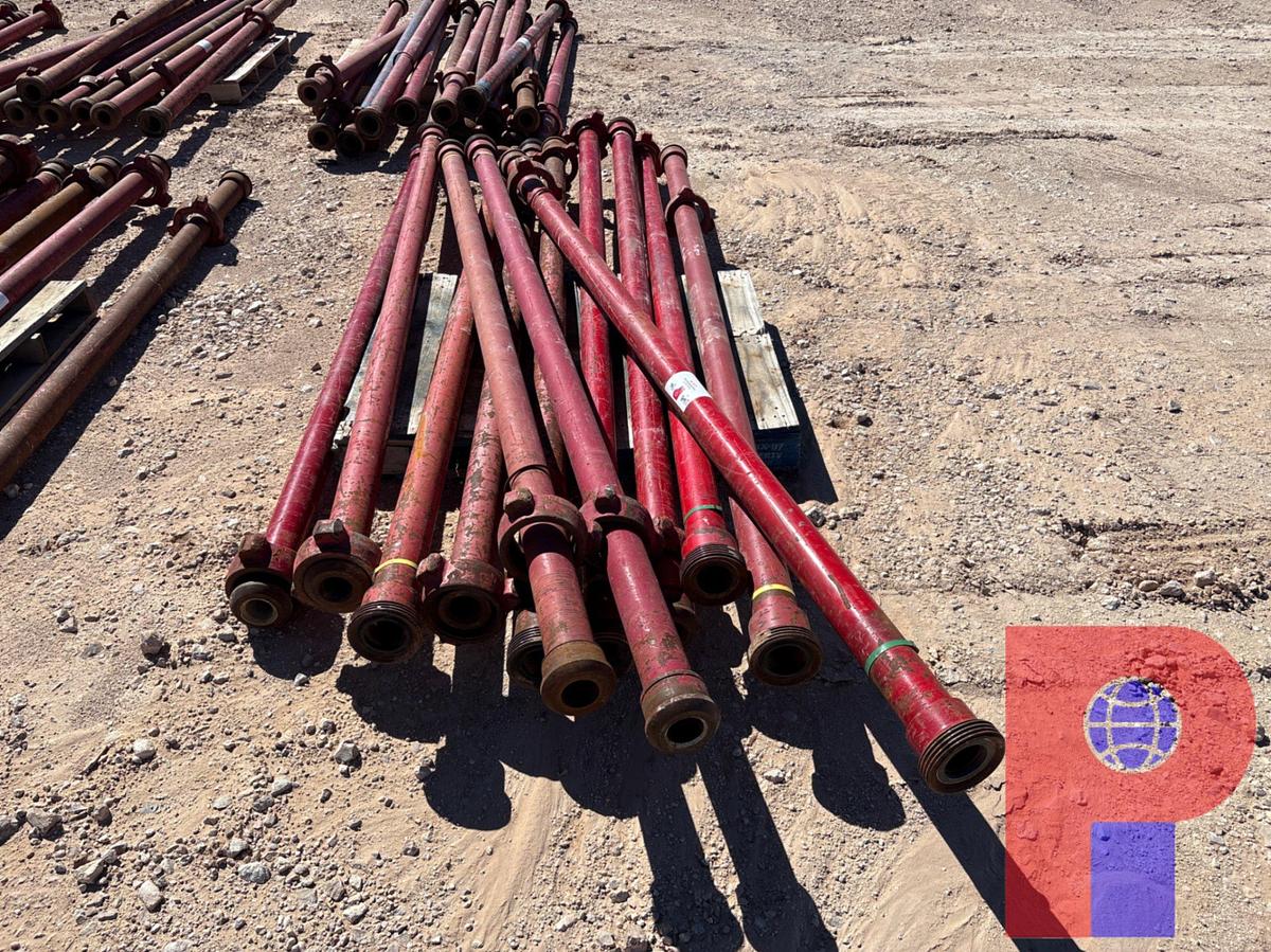 Used (12X$) (12 JTS) 3” X 10’ 1502 FLOW IRON