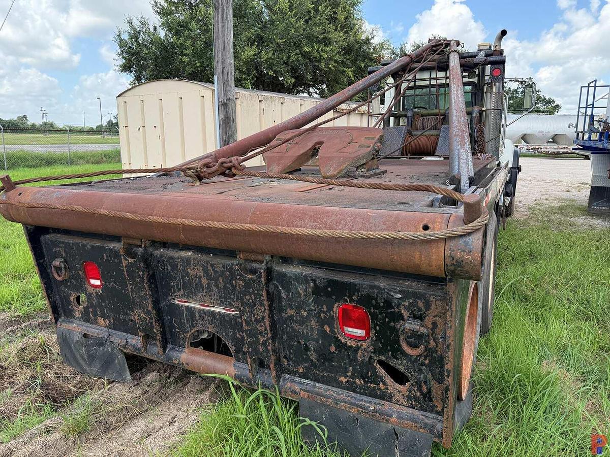 Used 2007 MACK CV713 T/A 65K GIN POLE WINCH TRUCK