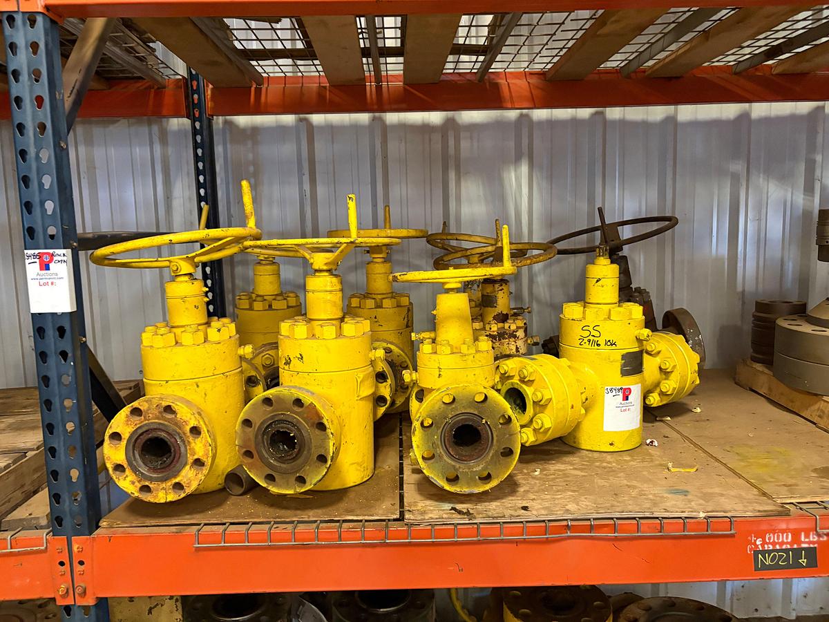 Used (9x$) 2-9/16” 10k gate valves