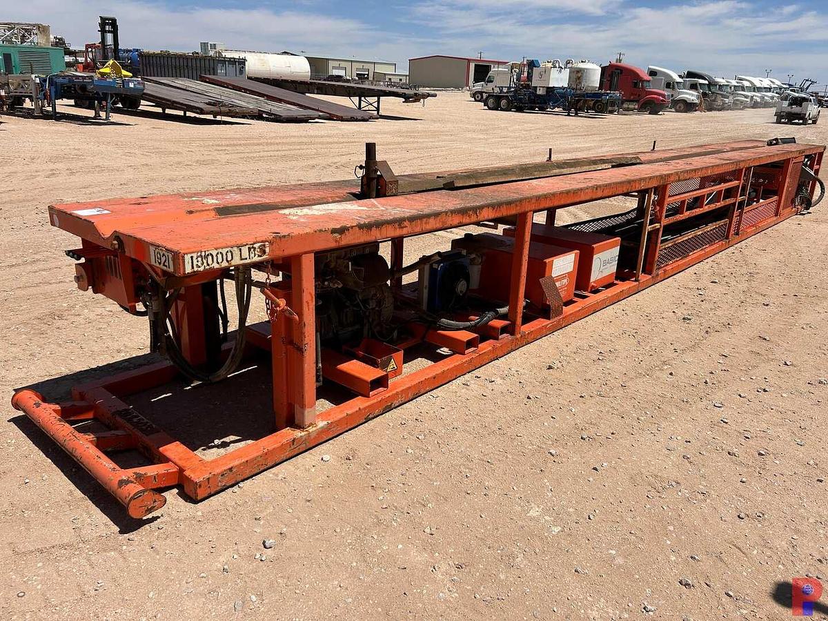 Used 40’ X 4’ X 3.7’ HYDRAULIC CATWALK