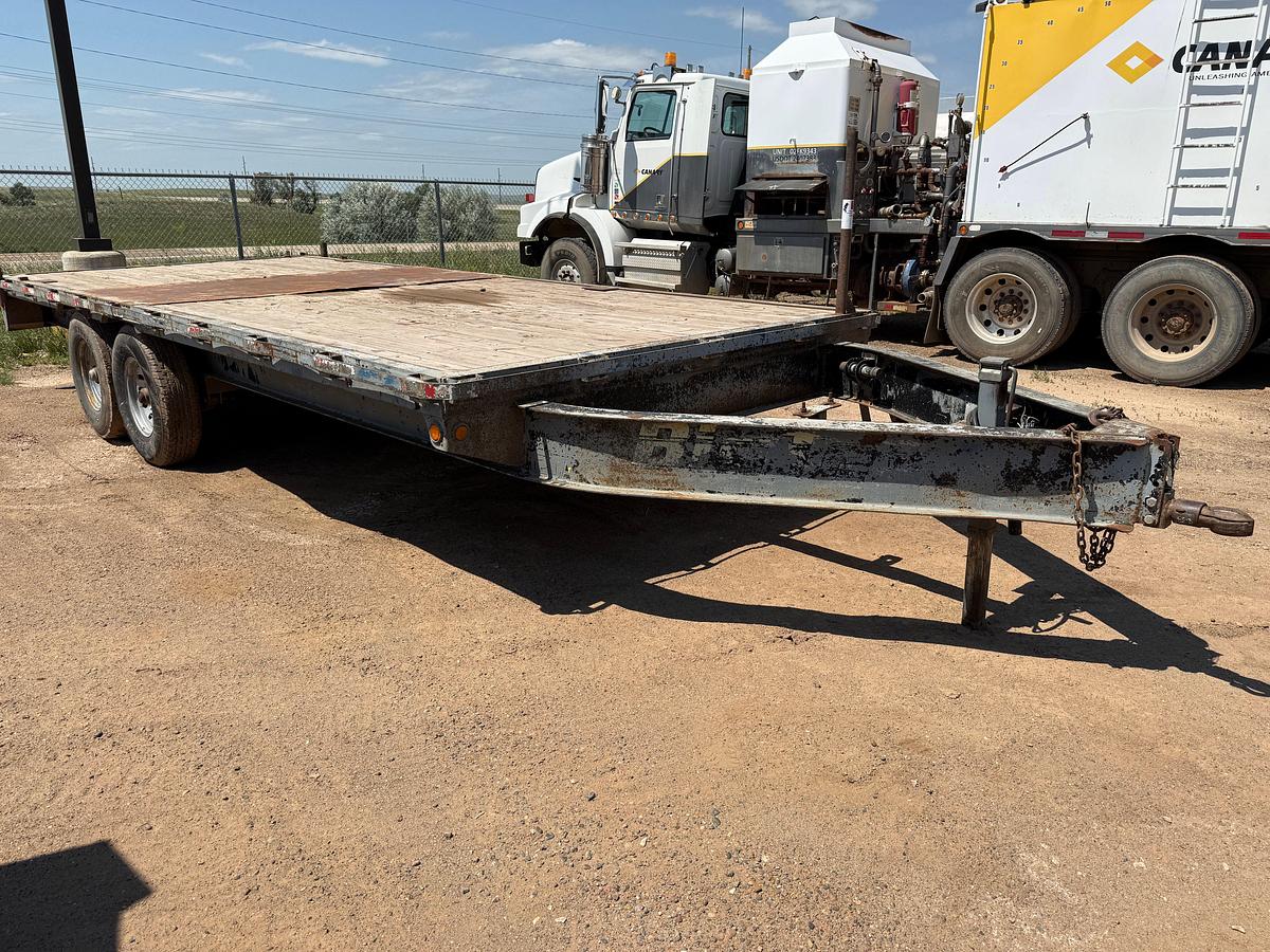 Used 2005 BIG TEX 20’ X 102” T/A  BP FLATBED TRAILER