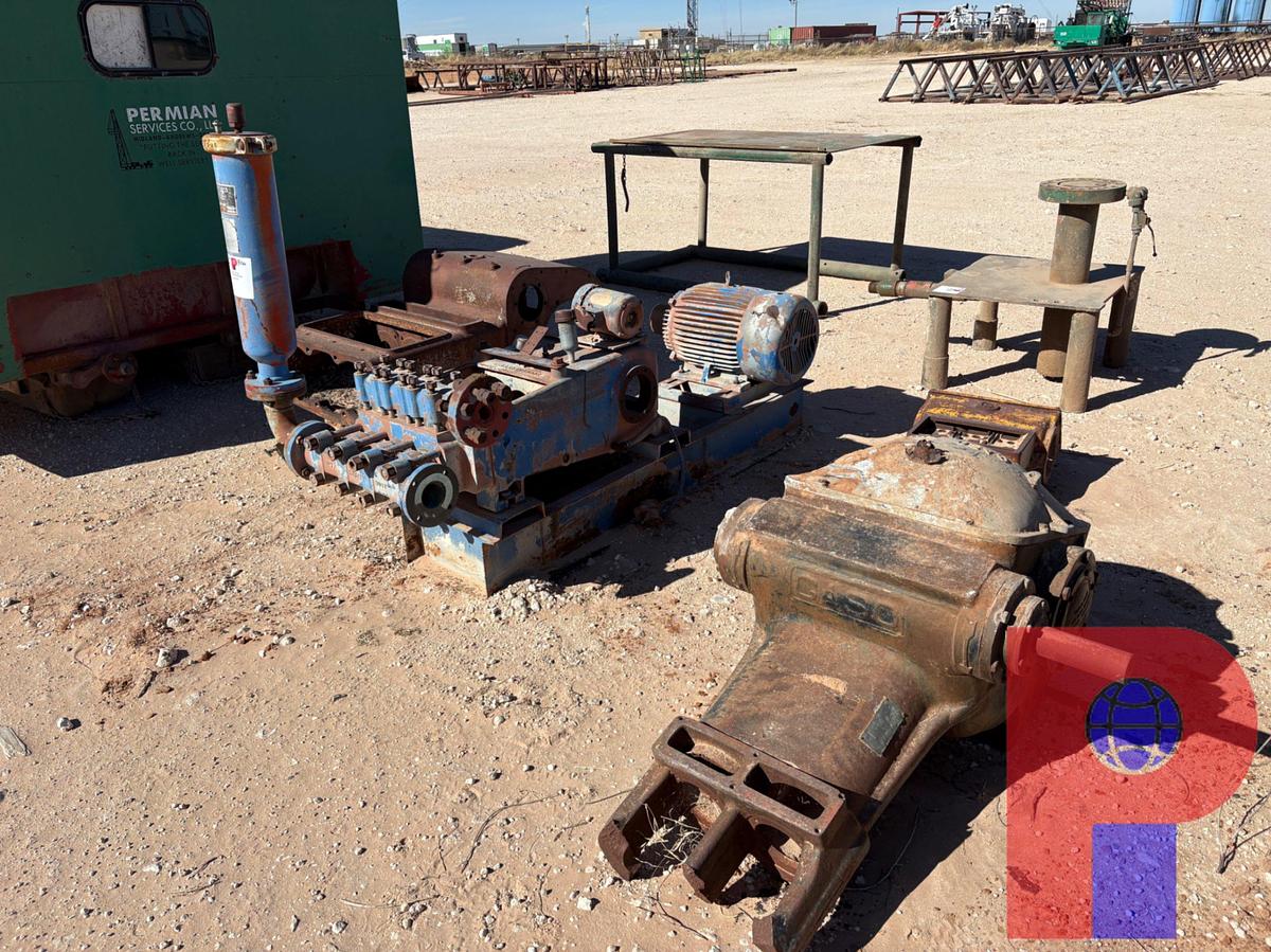 Used (4) ASSORTED TRIPLEX & DUPLEX PUMP BODIES