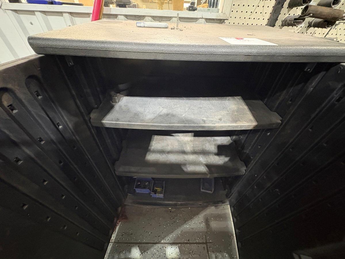 Used 3’ x 2’ x 4’ plastic storage cabinet