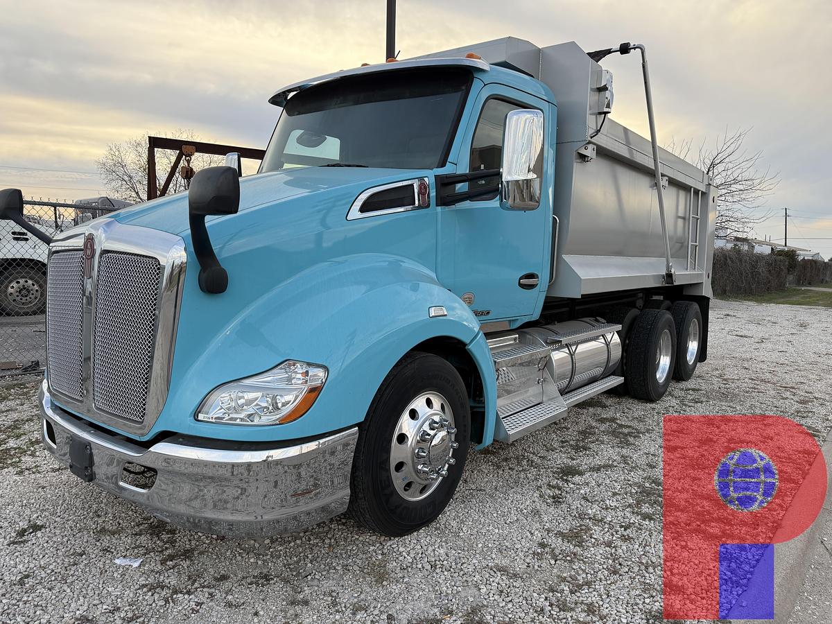 Used 2019 KENWORTH T680 T/A DUMP TRUCK