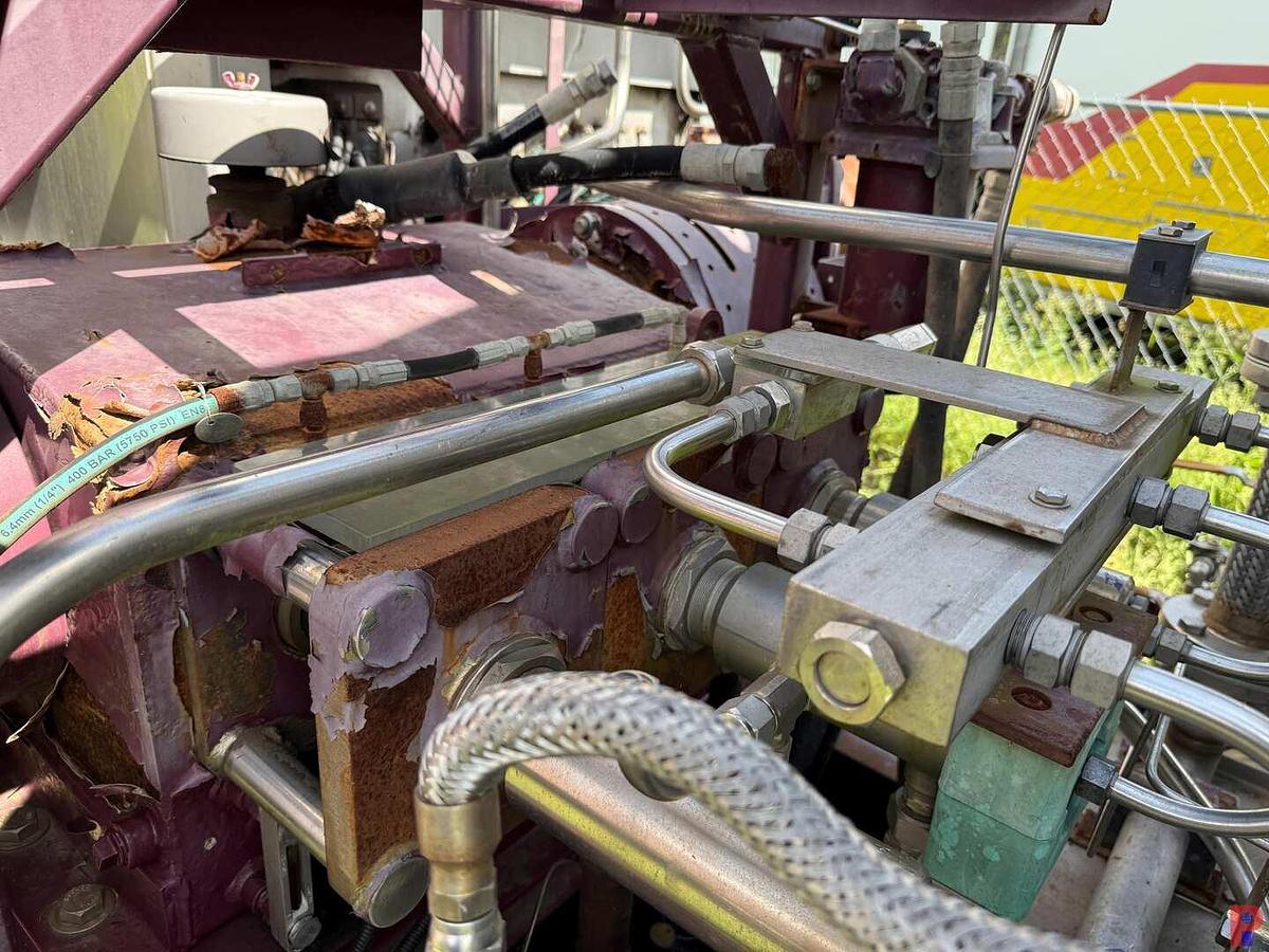 Used 2007 HYDRA RIG 15K TRIPLEX 665 HP NITROGEN COMBO PUMP TRAILER