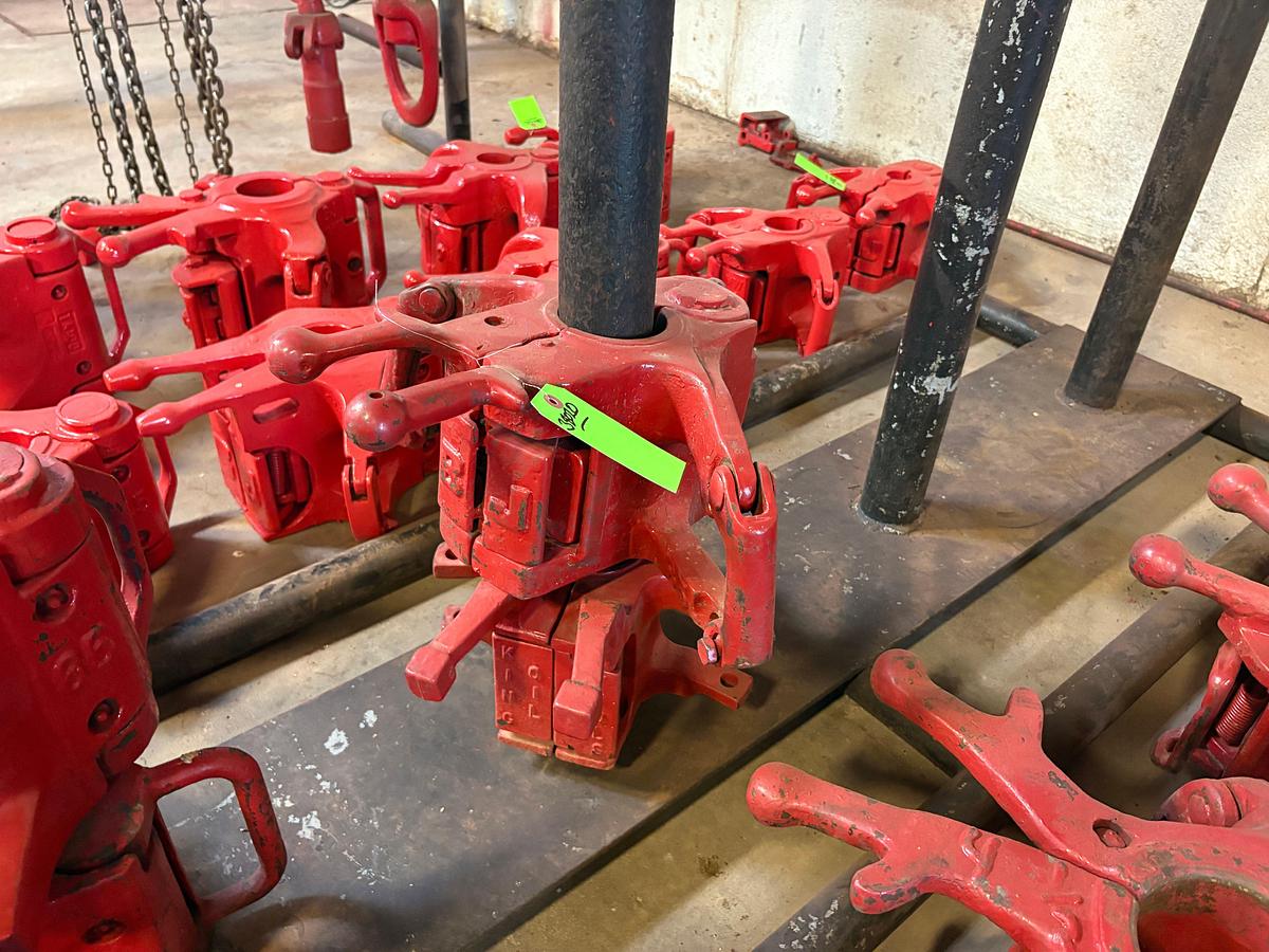 Used (2x$) BJ & king oil tools 2-7/8” 65 ton tubing elevators