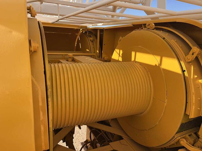 Used 1981 FRANKS 1287 DD 96’-215K 5-AXLE WELL SERVICE WORKOVER RIG TX PLATE 59P 355