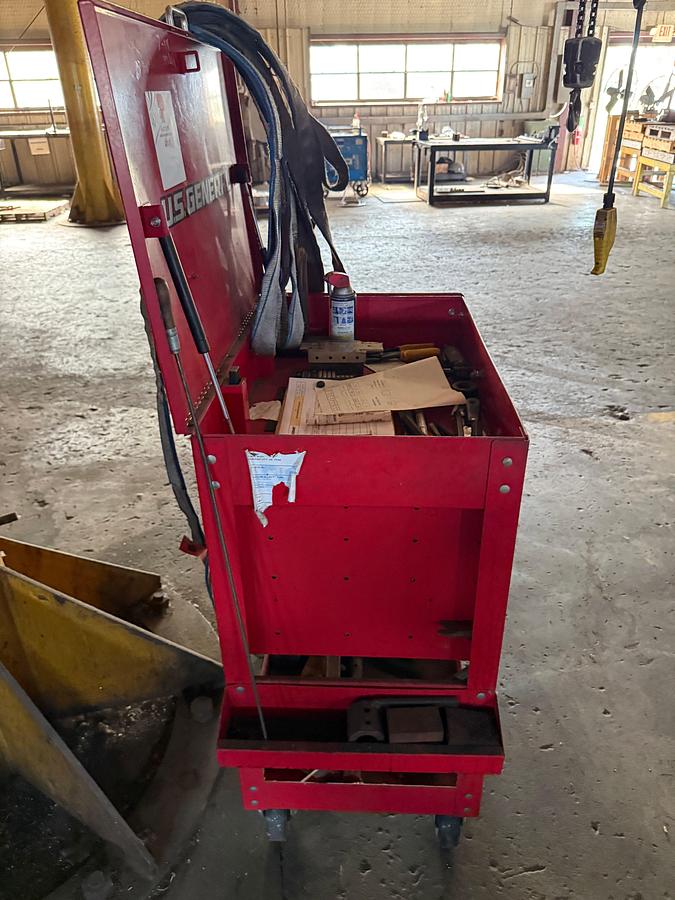 Used US GENERAL 5-DRAWER ROLLING TOOLBOX