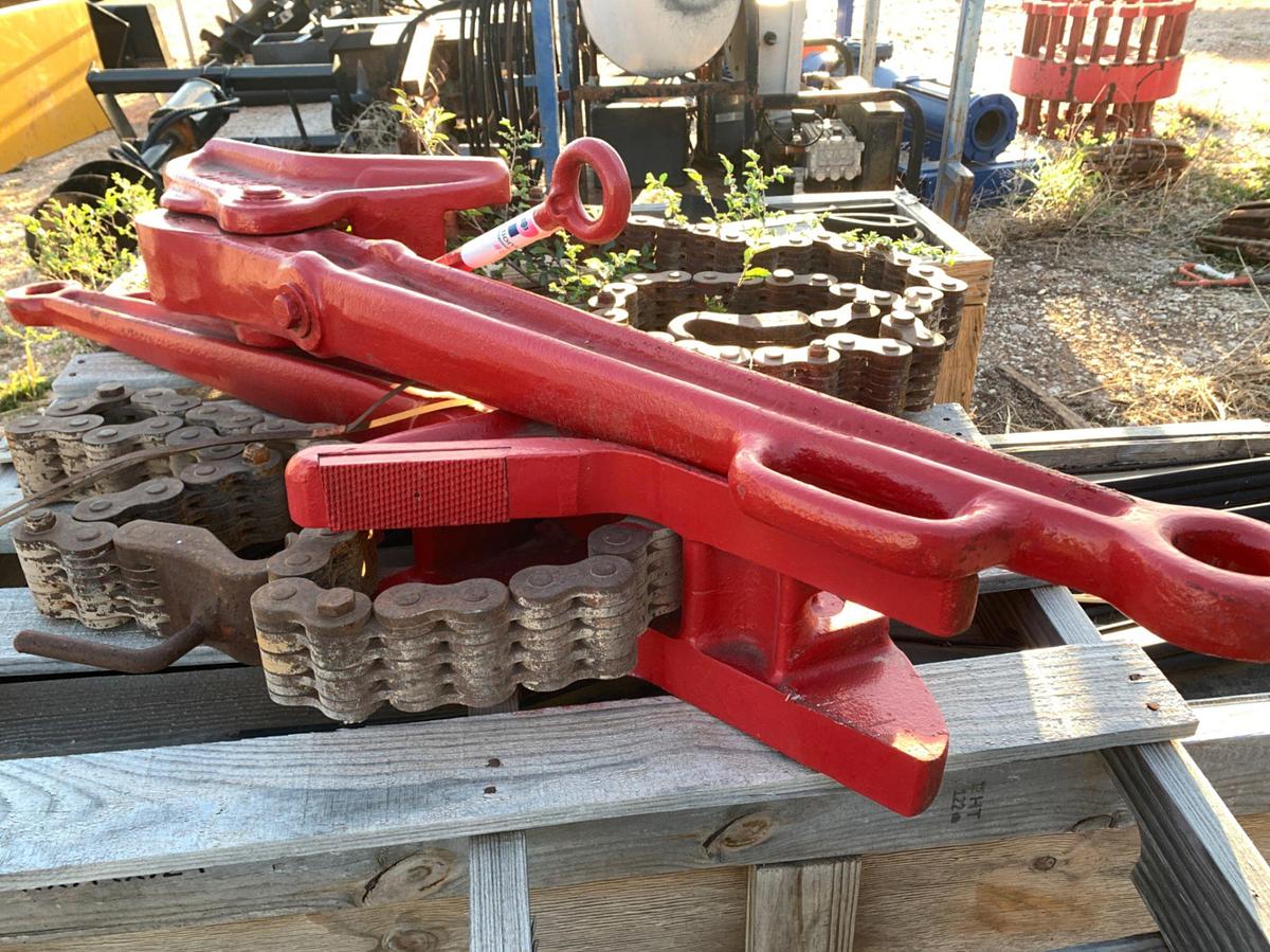 Used Petol 16” OD to 40” OD Heavy Manual Bull Tongs