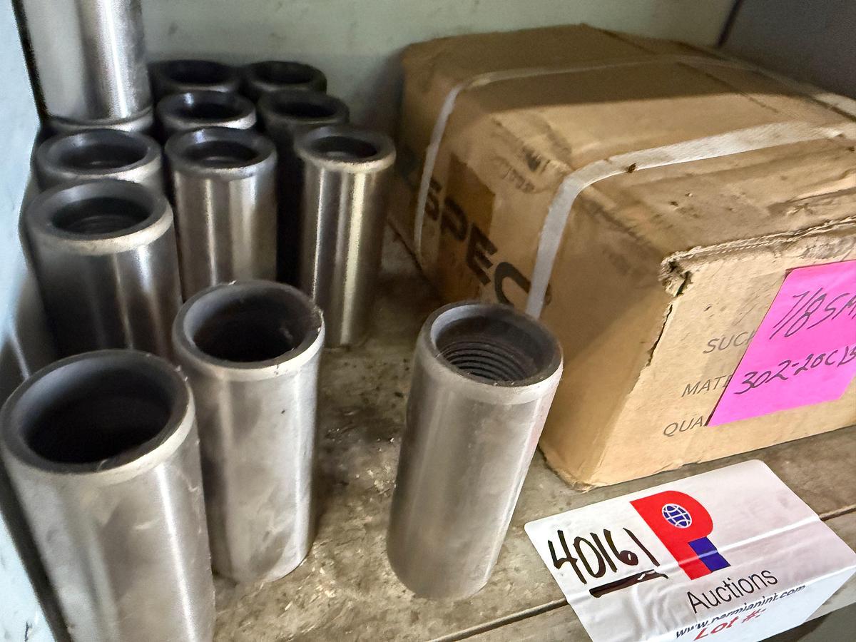 Used (80+) 7/8” SMFS CHROME & FST SUCKER ROD COUPLINGS