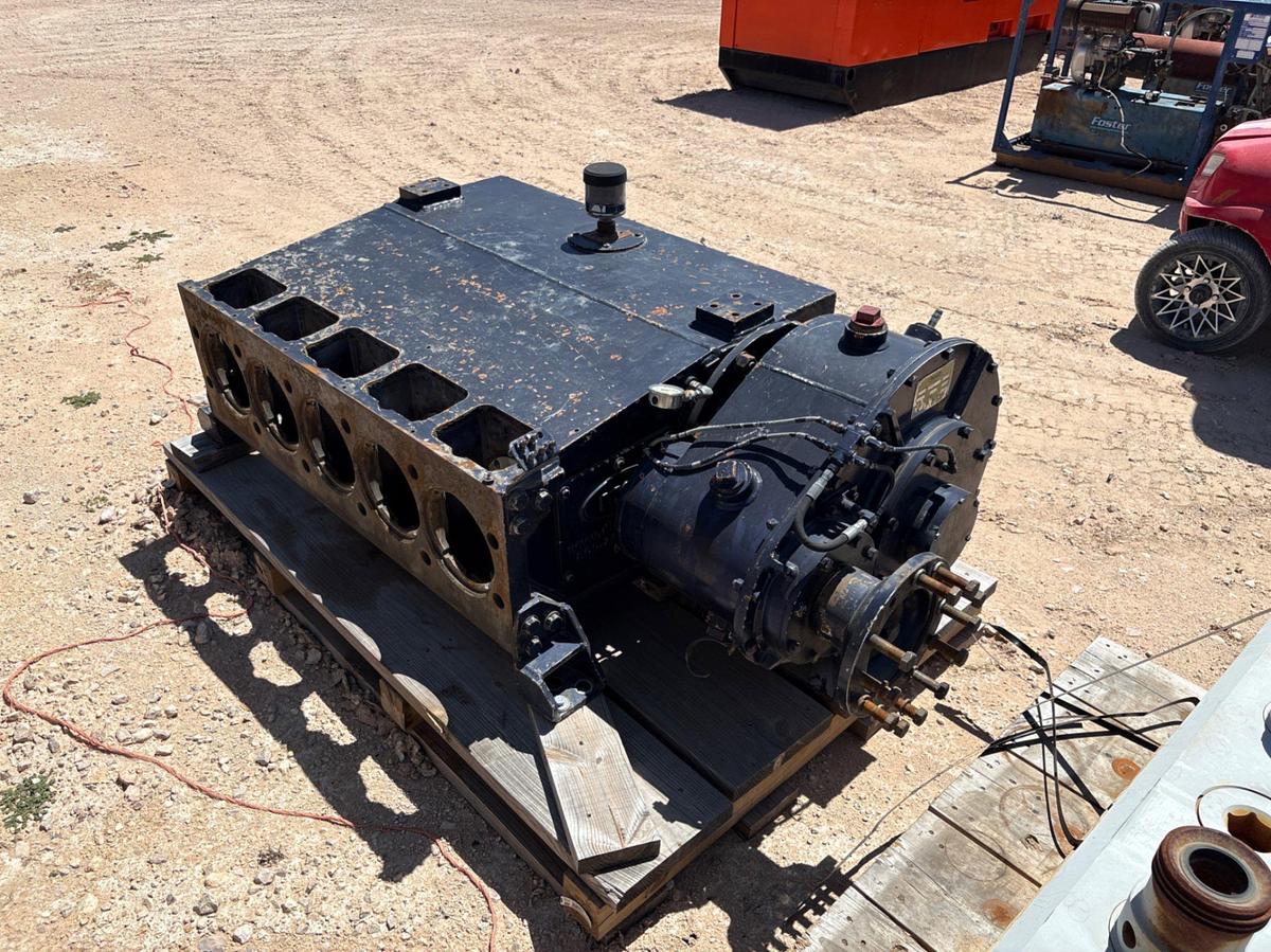 Used MSI HYBRID MODEL: GRA003 QUINTAPLEX PUMP POWER END