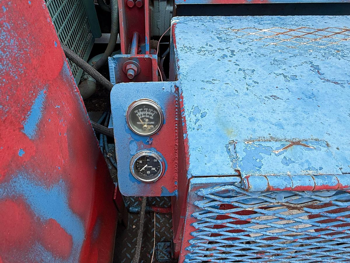 Used GARDNER DENVER PZ7 TRIPLEX MUD PUMP P/B MTU 12V2000TTA, SKIDDED