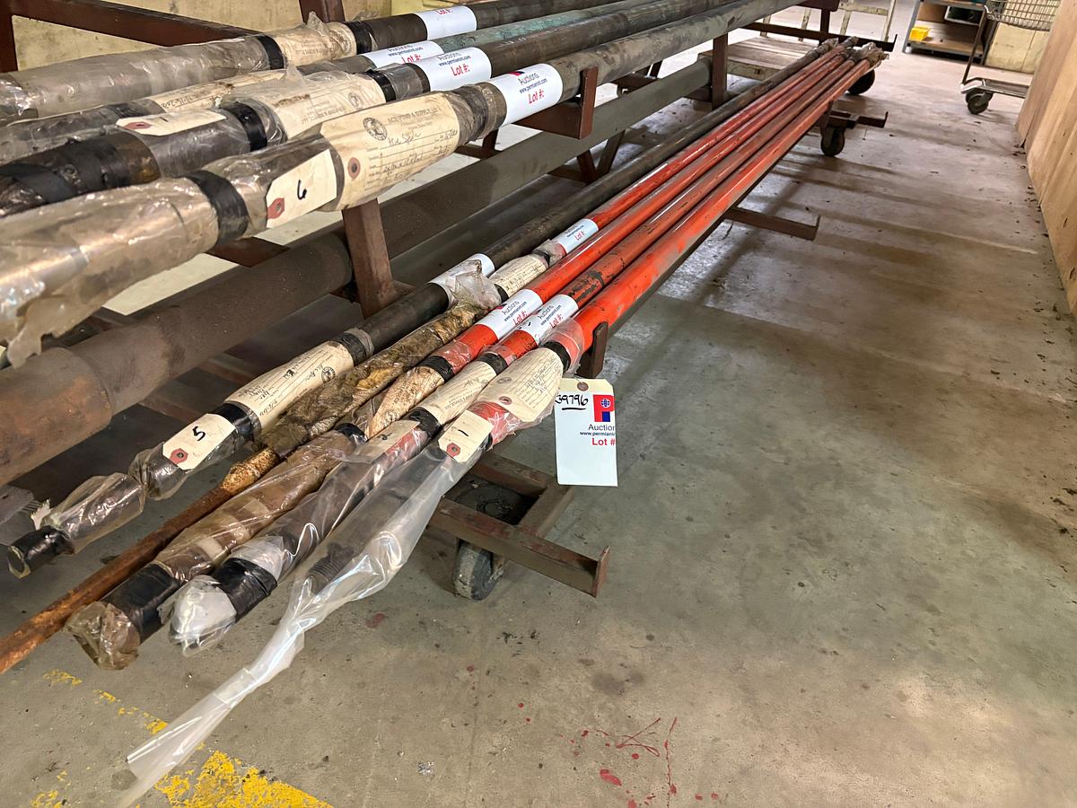 Used 2” x 1-1/2” x 10’ 25WD flexrite ring, CS parts rod
